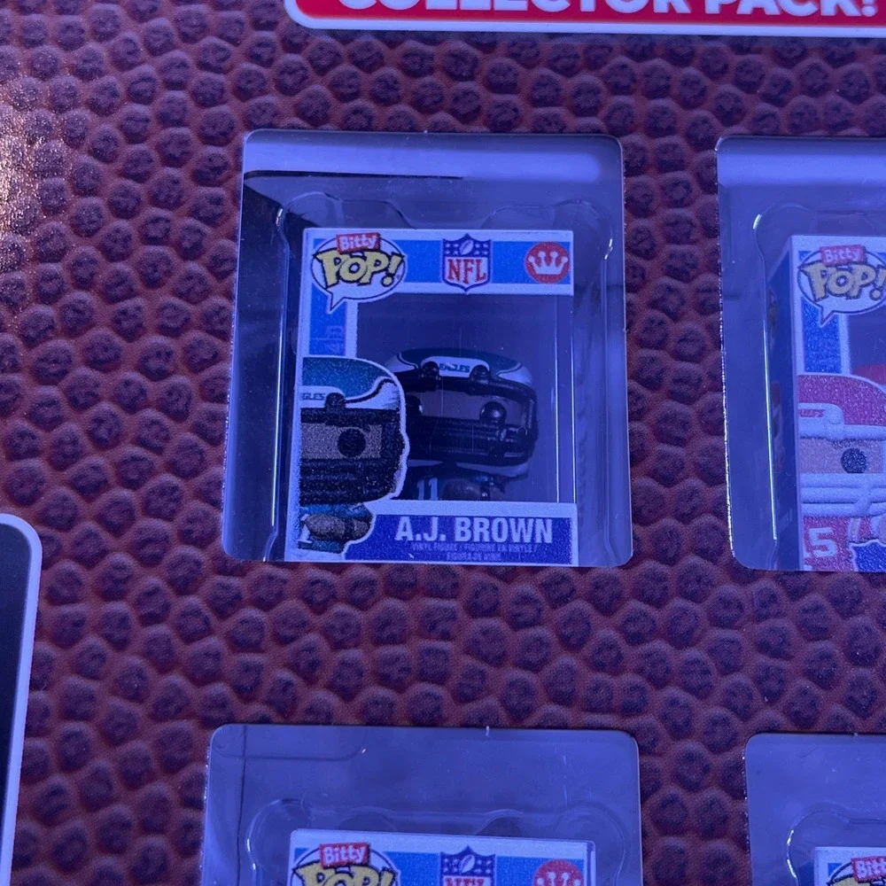 Funko Bitty Pop! NFL Football Figures N/A Multi NEW Patrick Mahomes Josh Allen